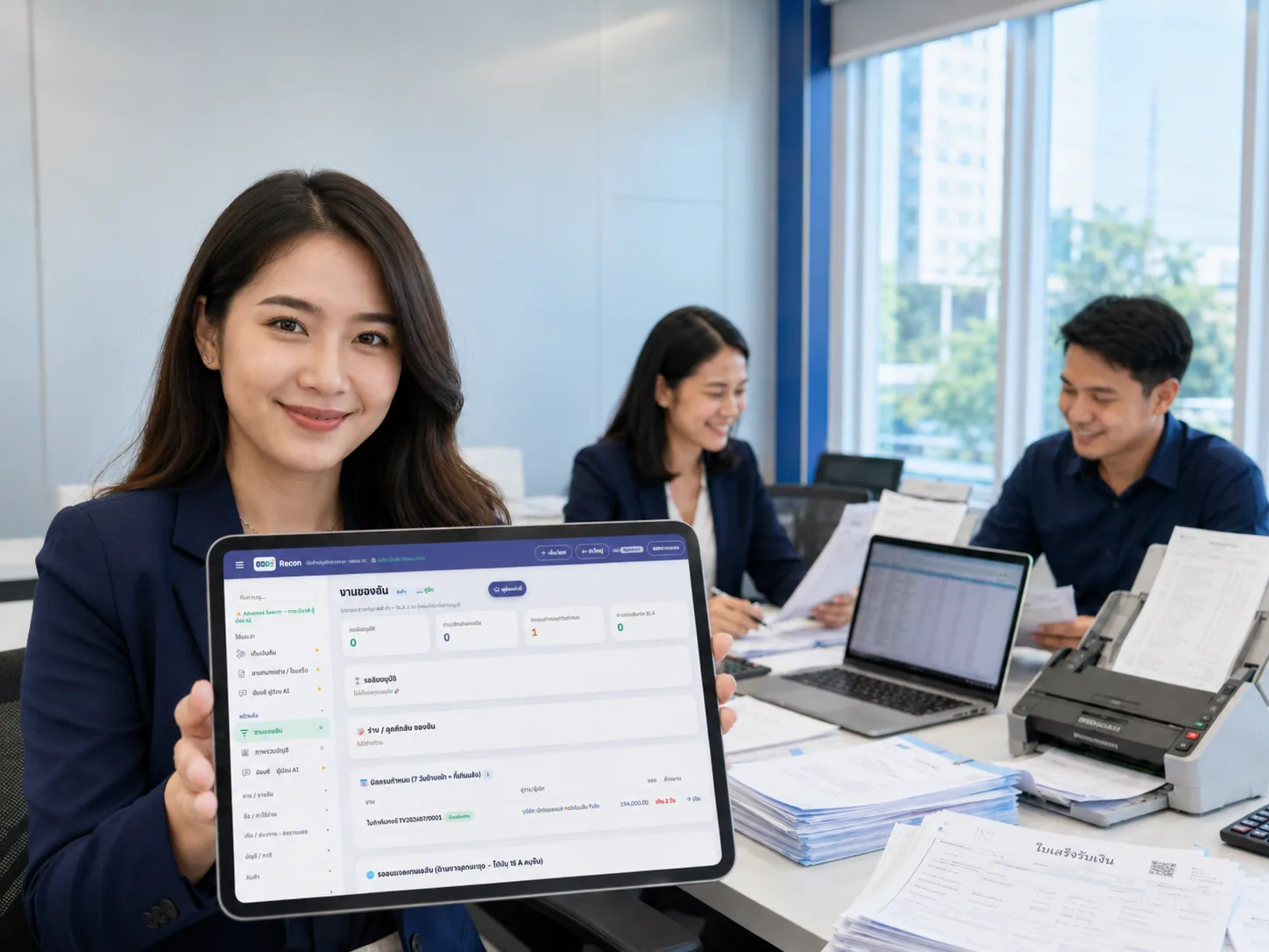 ceee Recon — ระบบบัญชีหลังบ้านครบวงจร